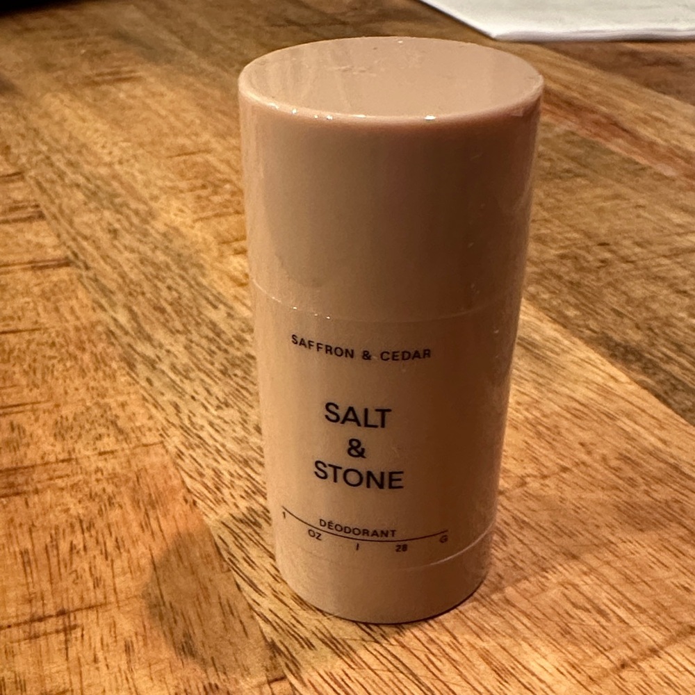 Salt & Stone Saffron & Cedar Deodorant - Cream